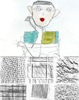 Figure & Frottage | Drawing | Year 4