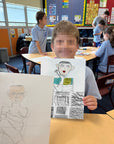 Figure & Frottage | Drawing | Year 4