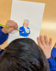 Figure & Frottage | Drawing | Year 4