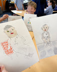 Figure & Frottage | Drawing | Year 4