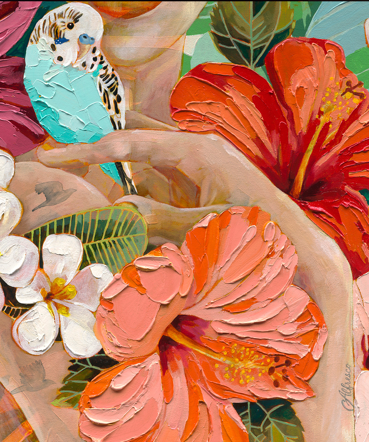Alfresco - Framed Original - 110cm x 90cm