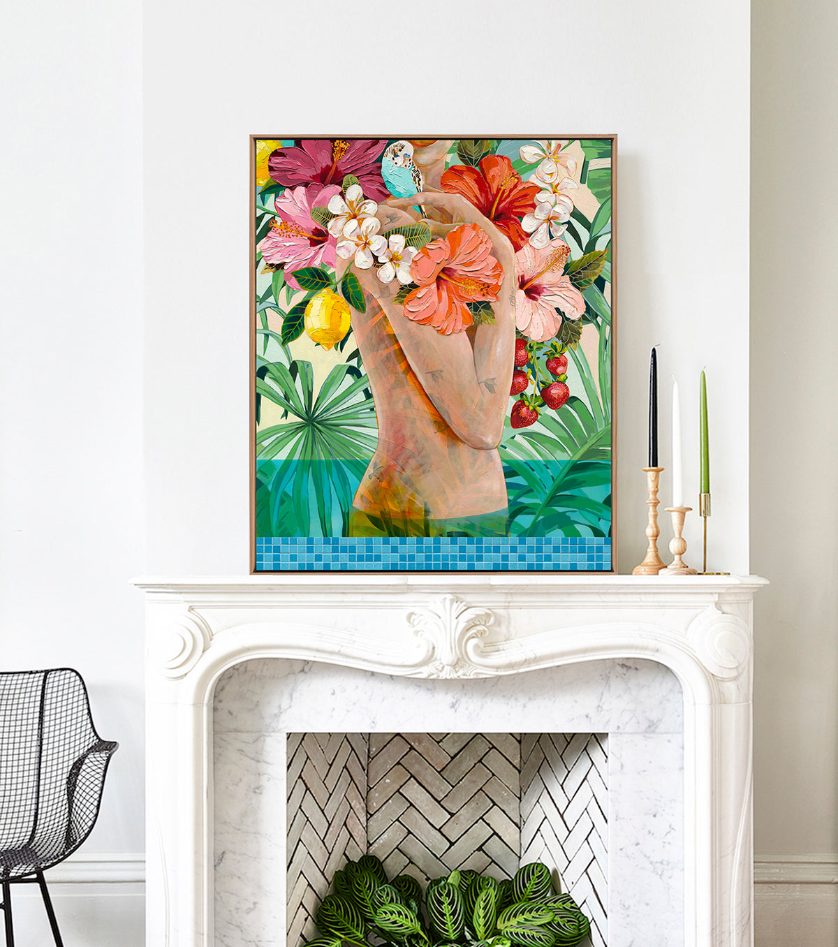 Alfresco - Framed Original - 110cm x 90cm