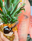 Happy Hour - Framed Original - 75cm x 60cm