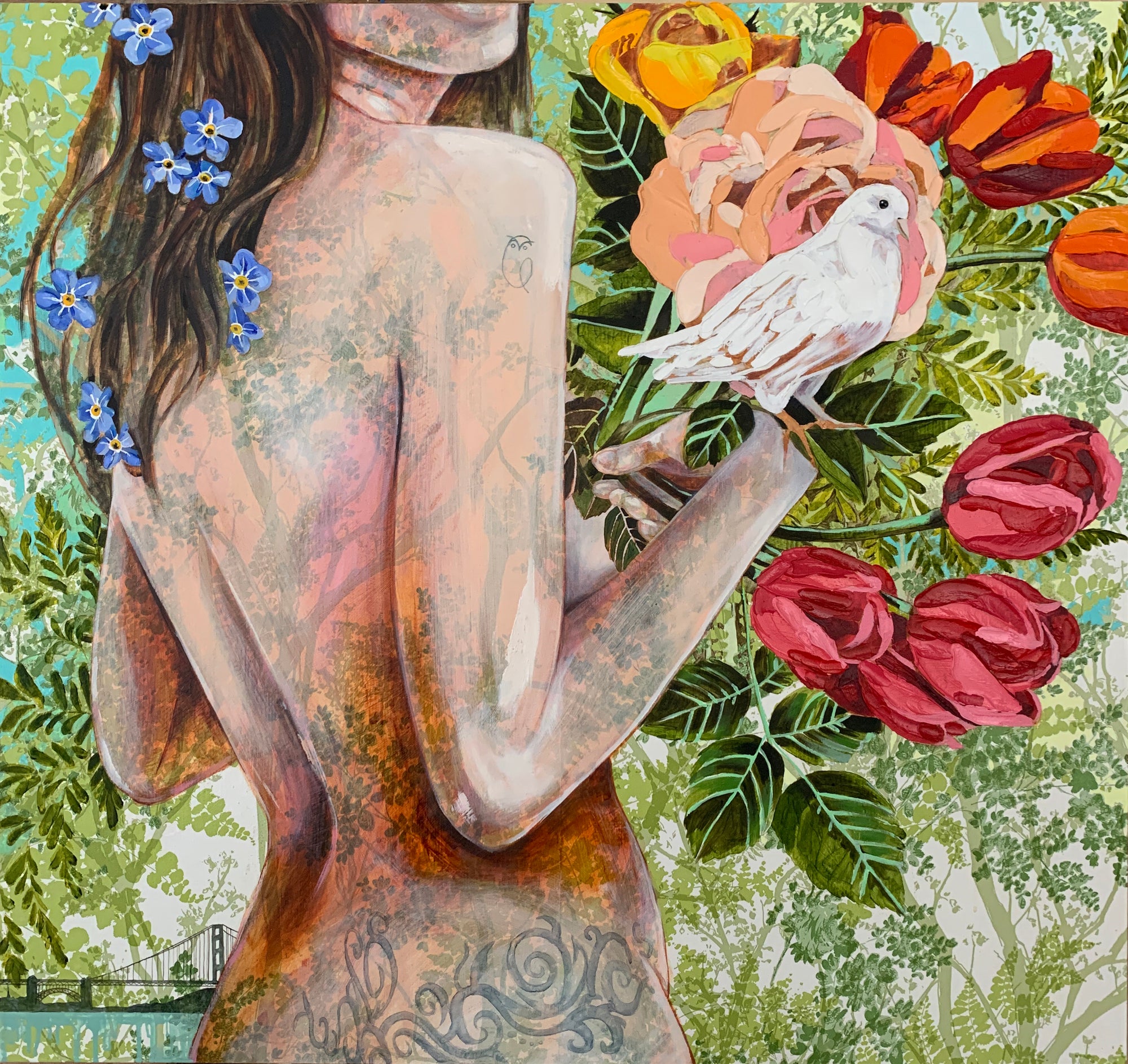 The Dove Loves - Commission for Juliet