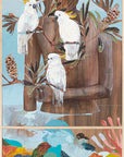 Happy as a Clam at High Tide - Framed Original - 94cm x 132cm