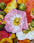 Unmappable Moments - Framed Original - 93cm x 93cm - Jessica Watts Art