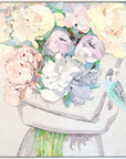 The One You Hold - Framed Original - 75cmx75cm - Jessica Watts Art
