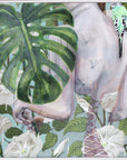 Tropical Cabaret - Framed Original - 78cmx78cm - Jessica Watts Art
