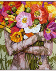 Unmappable Moments - Framed Original - 93cm x 93cm - Jessica Watts Art