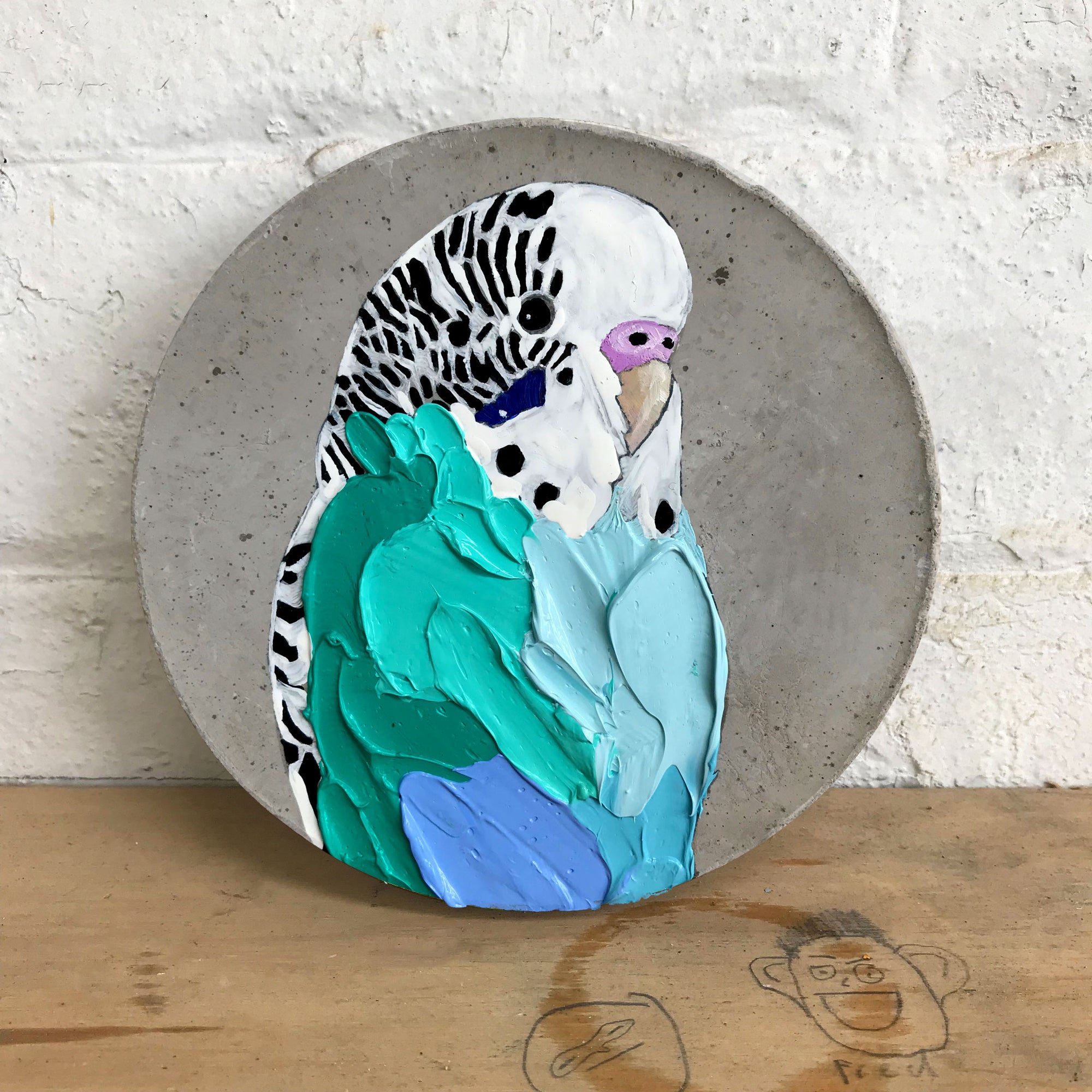 Pretty Boy 39 (Blanche) - Jessica Watts Art