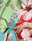 Anchored In The South - framed original - 93cmx103cm - Jessica Watts Art