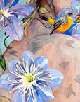 Live By The Sun - framed original - 93cmx103cm - Jessica Watts Art