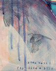 Three Hours To Sunrise - Framed Original - 93cmx93cm - Jessica Watts Art