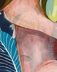 The Pleasure's Mine - Framed Original - 90cm x 90cm