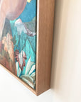 It's Getting Late - Framed Original - 100cm x 110cm