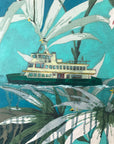 It's Getting Late - Framed Original - 100cm x 110cm