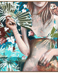 It's Getting Late - Framed Original - 100cm x 110cm