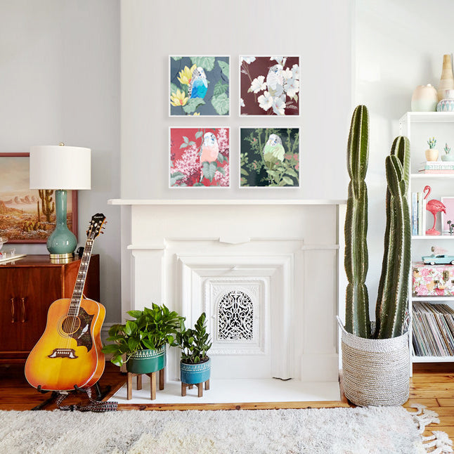 Wild Boy Juan Carlos - Framed Original - 30cm x 30cm