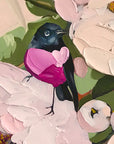 Wear Your Love on Your Lapel - framed original - 50cmx50cm