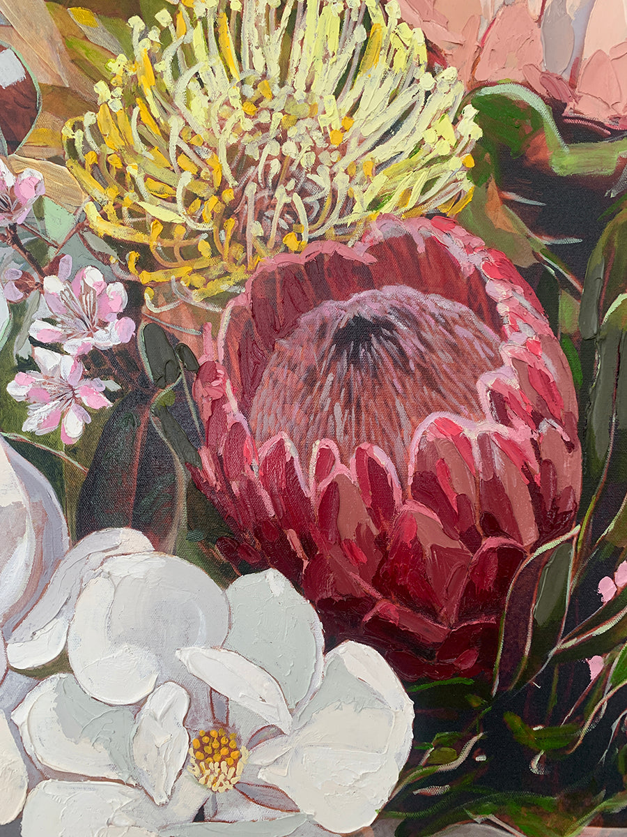 Make A Wish - Framed Original - 90cm x 110cm