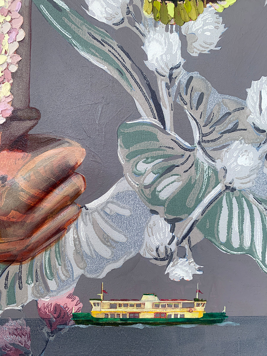 Make A Wish - Framed Original - 90cm x 110cm