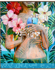 Meet Me Poolside- Framed Original - 110cm x 90cm