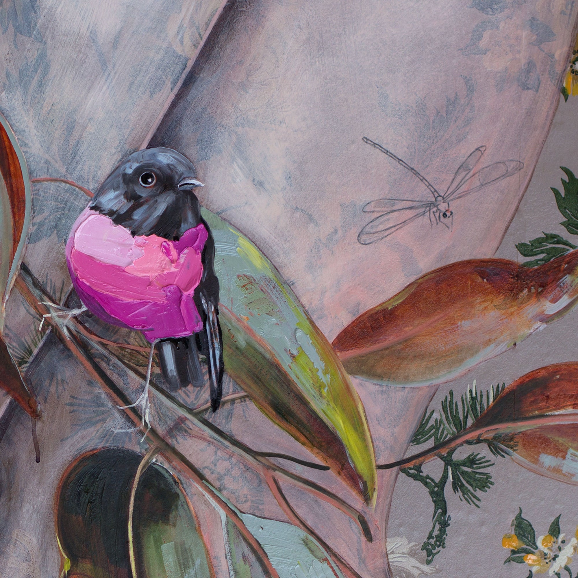 Gone Bush - Framed Original - 125cm x 125cm - Jessica Watts Art