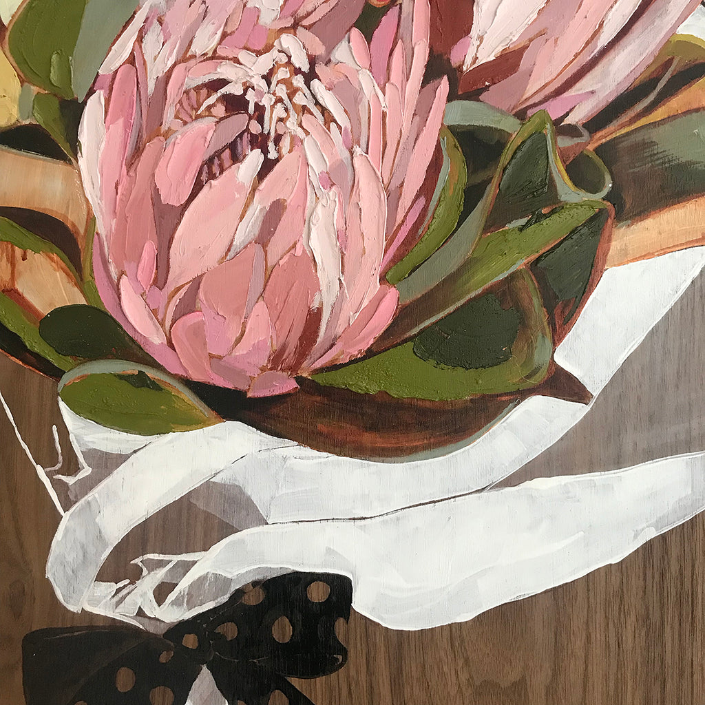 ON HOLD / Bouquets and Applause Please - Original Painting - 51cmx85cm