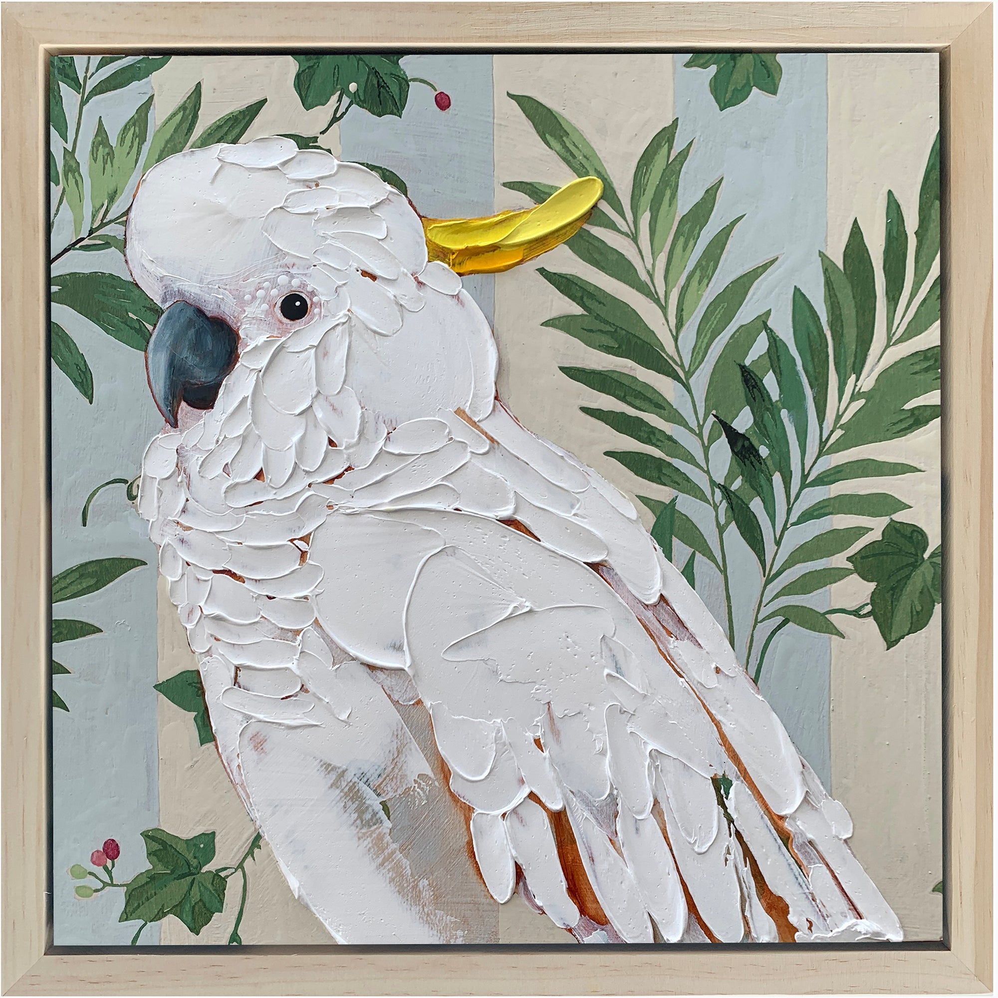 Wild Boy Doreen - Framed Original - 30cm x 30cm