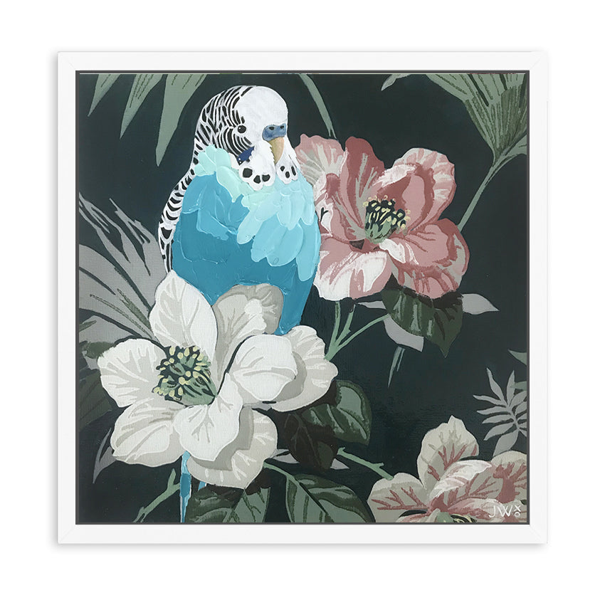 Wild Boy Ricardo - Framed Original - 30cm x 30cm